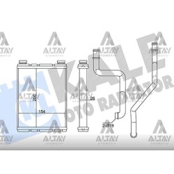 RADYATÖR KALORİFER FLUENCE 12= BRAZING