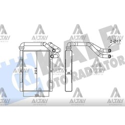 RADYATÖR KALORİFER YARIS 99-05 / VERSO BRAZING