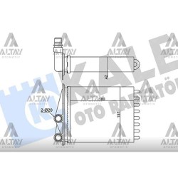 RADYATÖR KALORİFER VIVARO 02-14 / TRAFIC II 01-14 / MEKANİK