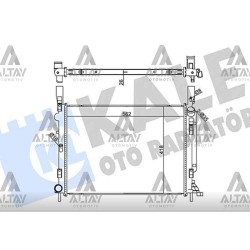 RADYATÖR SU KANGOO 08= / 1.5 DCI 5M-T MEKANİK RADYATÖR SU KANGOO 08= / 1.5 DCI 5M-T MEKANİK