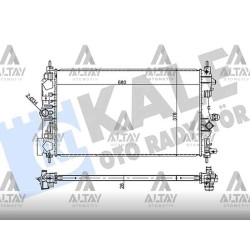 RADYATÖR SU CRUZE / ASTRA J / ZAFİRA M.T B16DTH-A20DTR