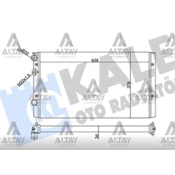 RADYATÖR SU POLO 97-01 AEE-AHW 1.4-1.6 KLİMALI MEKANİK RADYATÖR SU POLO 97-01 AEE-AHW 1.4-1.6 KLİMALI MEKANİK