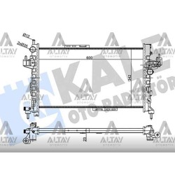 RADYATÖR SU COMBO C 01-06 / CORSA C 00-06 / TIGRA B 04= / 1.3 CDTI-1.7 CDTI M-T MEKANİK RADYATÖR SU COMBO C 01-06 / CORSA C 00-06 / TIGRA B 04= / 1.3 CDTI-1.7 CDTI M-T MEKANİK