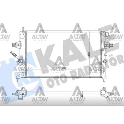 RADYATÖR SU ASTRA G / ZAFIRA A Z14XE-Z16XE-X16XEL-X18XE-Z22SE M-T 26mm MEKANİK