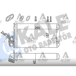 RADYATÖR KALORİFER TRAFIC II 06-14 / VIVARO 06-14 / MEKANİK RADYATÖR KALORİFER TRAFIC II 06-14 / VIVARO 06-14 / MEKANİK