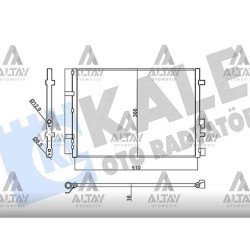 RADYATÖR KLİMA I-20 14-16 DİZEL