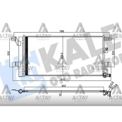 RADYATÖR KLİMA A4 / A5 / A6 / A7 15=