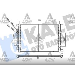 RADYATÖR KLİMA I-20 15-18 BENZİNLİ / I-20 ACTIVE RADYATÖR KLİMA I-20 15-18 BENZİNLİ / I-20 ACTIVE