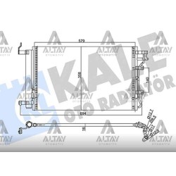 RADYATÖR KLİMA CERATO 04-09 12 MM