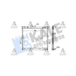 RADYATÖR SU D-MAX 2.4I 3.0 DITD 3.5 V6 24V 02= 475x588x26 M-T BRAZING RADYATÖR SU D-MAX 2.4I 3.0 DITD 3.5 V6 24V 02= 475x588x26 M-T BRAZING
