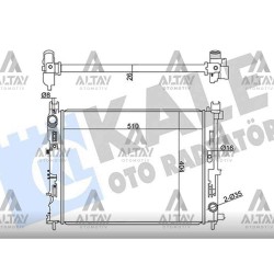 RADYATÖR SU DOKKER / LODGY / LOGAN II / LOGAN MCV II / SANDERO II / DUSTER 17= 1.5 DCI RADYATÖR SU DOKKER / LODGY / LOGAN II / LOGAN MCV II / SANDERO II / DUSTER 17= 1.5 DCI