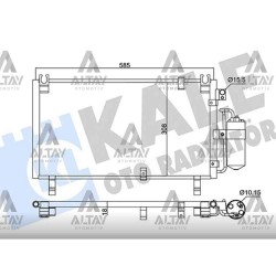 RADYATÖR KLIMA D-MAX 07-11 2.5D EURO 4 DIKEY BAGLANTI BRAZING