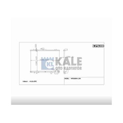 RADYATÖR SU L-200 99-05 4x4 26mm M-T BRAZING