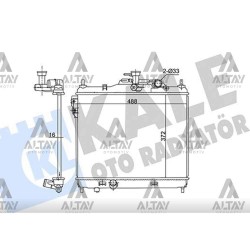 RADYATÖR SU GETZ 03-06 1.5 DİZEL 3CYL M-T