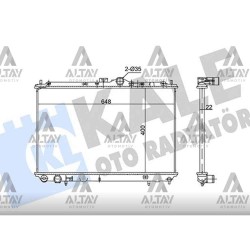 RADYATÖR SU CARISMA 96-05 1.6 / 1.8 BENZINLI M-T BRAZING RADYATÖR SU CARISMA 96-05 1.6 / 1.8 BENZINLI M-T BRAZING