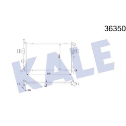 RADYATÖR SU ASTRA G / ZAFIRA A Z14XE-Z16XE-X16XEL-X18XE-Z22SE M-T 26mm BRAZING