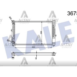 RADYATÖR SU A4 / A6 / PASSAT 97-04 AEB-ALZ-AWT-AVF-AFN 1.6-1.8 -1.9 TDI MANUEL MEKANİK RADYATÖR SU A4 / A6 / PASSAT 97-04 AEB-ALZ-AWT-AVF-AFN 1.6-1.8 -1.9 TDI MANUEL MEKANİK