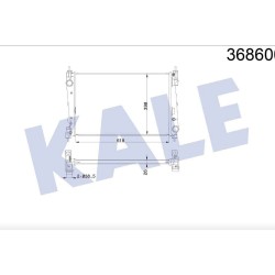 RADYATÖR SU DOBLO / CORSA D / GRANDE PUNTO / Z13DTH-A13DTE-Z13DTE-A16LER-B16LER M-T MEKANİK