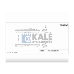 RADYATÖR SU ELANTRA 01-07 M-T BRAZING