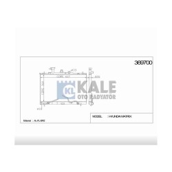 RADYATÖR SU MATRIX 06-11 / DİZEL - BENZİNLİ / 26mm A-T BRAZING RADYATÖR SU MATRIX 06-11 / DİZEL - BENZİNLİ / 26mm A-T BRAZING