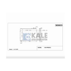 RADYATÖR SU PREGIO 97-05 375x538x26 M-T BRAZING