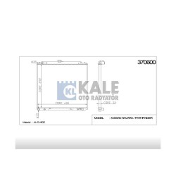 RADYATÖR SU PICKUP 06= NAVARA 32mm A-T BRAZING RADYATÖR SU PICKUP 06= NAVARA 32mm A-T BRAZING