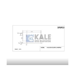 RADYATÖR KLİMA ELANTRA 96-01 RADYATÖR KLİMA ELANTRA 96-01