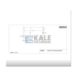 RADYATÖR KLİMA CRV 97-02 / INTEGRA 1.8I 97-00 / 581x366x16