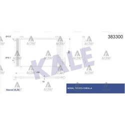 RADYATÖR KLİMA COROLLA 02-06 VVTI RADYATÖR KLİMA COROLLA 02-06 VVTI