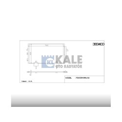 RADYATÖR KLİMA RAV-4 00-06 2.0 BENZİNLİ