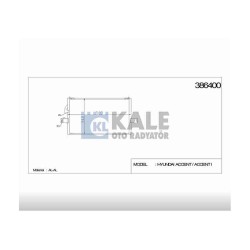 RADYATÖR KLİMA ACCENT 95-00