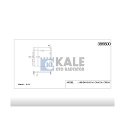 RADYATÖR KLİMA CIVIC 92-95