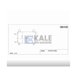 RADYATÖR KLİMA YARIS 06-12 BENZİNLİ