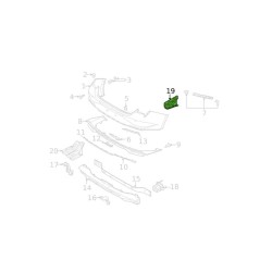 TAMPON MUHAFAZA KAPAĞI ELANTRA 21= ARKA ALT SAĞ