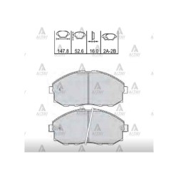 FREN BALATA STAREX  97-02 ÖN