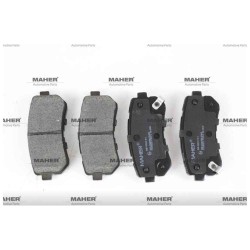 FREN BALATA I-30 / IX-20 / RIO / ERA / CEED / IX-35 / SONATA / CERATO 09= DİSK ARKA YAY DELİKLİ