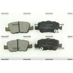 FREN BALATA COROLLA 07-12 DİZEL / COROLLA 13-19 BENZİNLİ-DİZEL  / AURIS 07-19 BENZİNLİ DİZEL ARKA