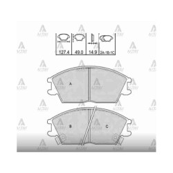 FREN BALATA ACCENT  95-06 / GETZ 03-11 BENZİNLİ / EXCEL 90-94 ÖN