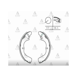 FREN BALATA CARISMA  96-00 PABUÇ ARKA