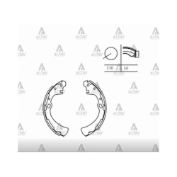 FREN BALATA PICKUP    86-06 D-21 / D-22 PABUÇ ARKA