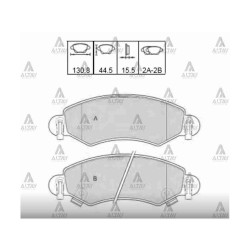 FREN BALATA SWIFT  97-04 / MACAR ÖN
