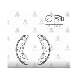 FREN BALATA GRAND VITARA 00-06 PABUÇ ARKA