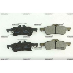 FREN BALATA YARIS 10-20 FRANSIZ ÜRETİM  / CIVIC 12-15 H.B 1.4 BENZİNLİ / 1.6 DİZEL DİSK TİP ARKA