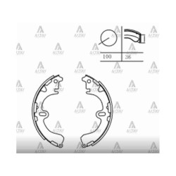 FREN BALATA COROLLA    88-02 AE92-AE100-AE101-AE111 PABUÇ ARKA