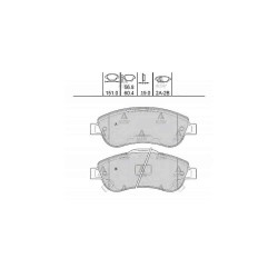 FREN BALATA CRV 07= / CRV 12= ÖN