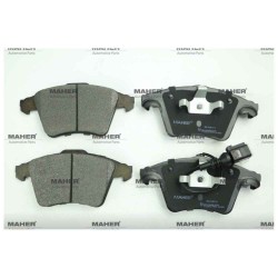 FREN BALATA TRANSPORTER T5 03-09 / TRANSPORTER T6 09= (FİŞLİ 20mm) ÖN 16