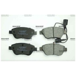 FREN BALATA LINEA 10= / FIORINO 07= / NEMO 07= / BIPPER 08= / PUNTO EVO 09-12 (ÇİFT FİŞLİ) ÖN 123mm