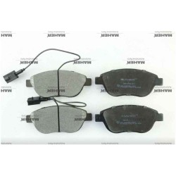 FREN BALATA COMBO D 12= / DOBLO 10= / LINEA 07= (BÜYÜK TİP) ÇİFT FİŞLİ ÖN ECO 137mm