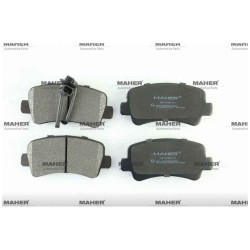 FREN BALATA MASTER III 10= / MOVANO B 10= (TEK TEKER FİŞLİ) ARKA