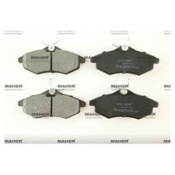 FREN BALATA C3 02-09 / C2 03-09 (UZUNLUK 122.5mm) ÖN